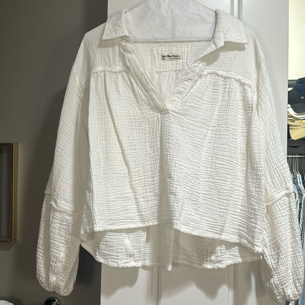 Free people white tunic small